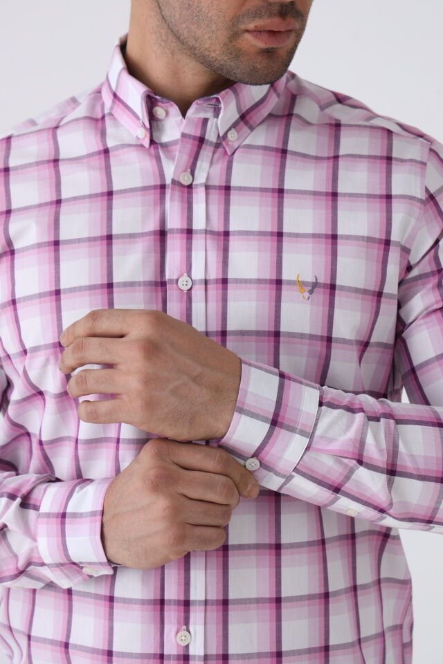 PEMBE GÖMLEK Pembe - XL