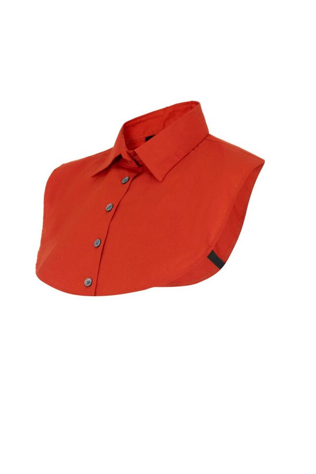 Kırmızı Kadın Iç Crop Gömklek kırmızı - 3XL