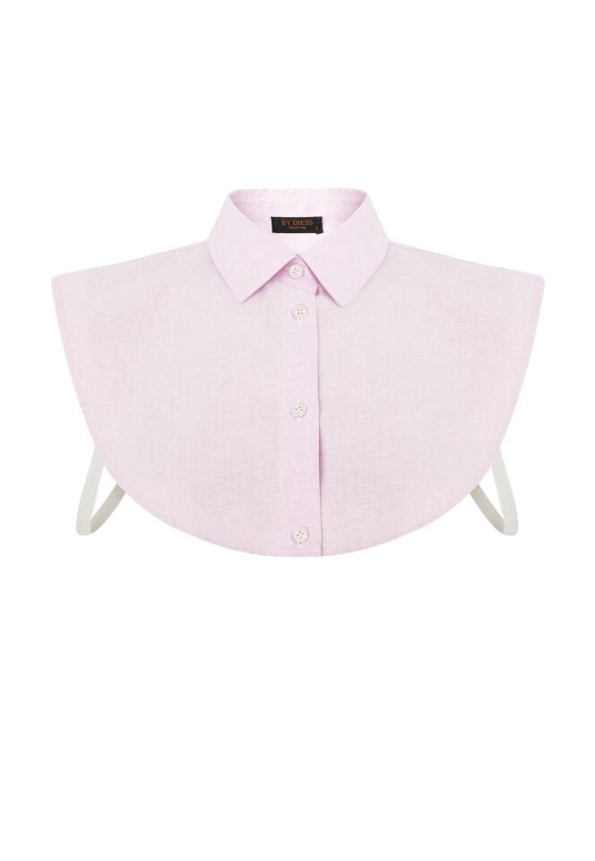 PEMBE  BAYAN CROP GÖMLEK